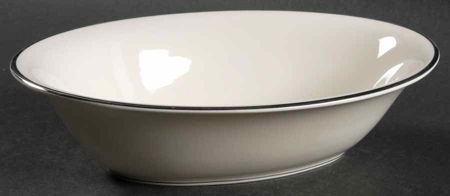 Mist 9" Oval Vegetable Bowl by Pickard-1