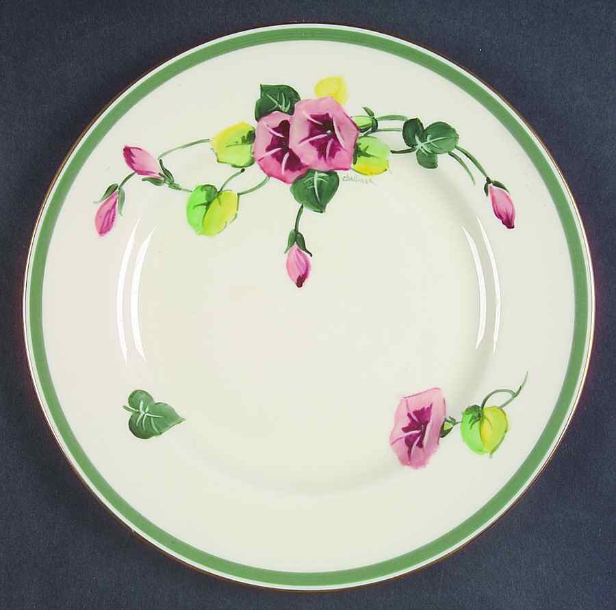 Morning Glory Salad Plate by Pickard-1