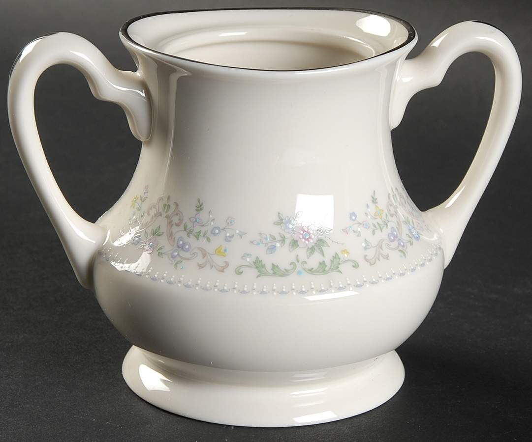 Morning Mist Sugar Bowl No Lid by Pickard-1
