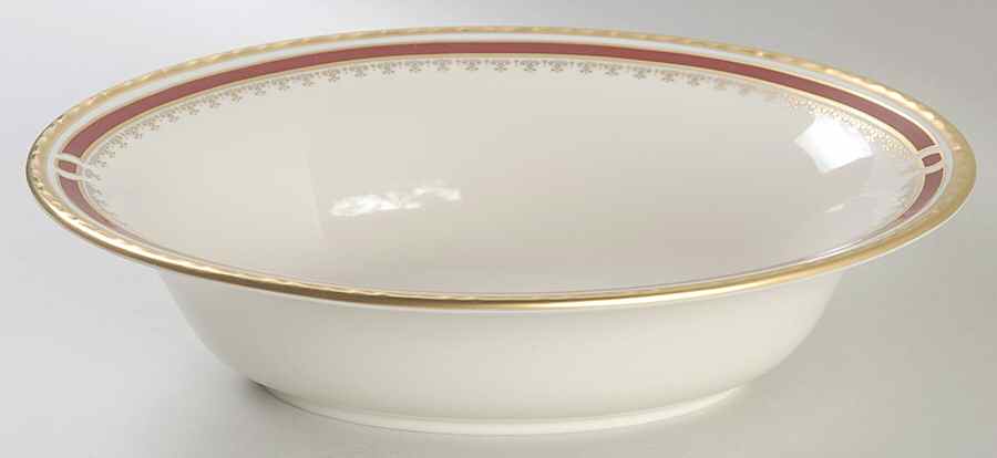 Monticello 9" Oval Vegetable Bowl by Pickard-1