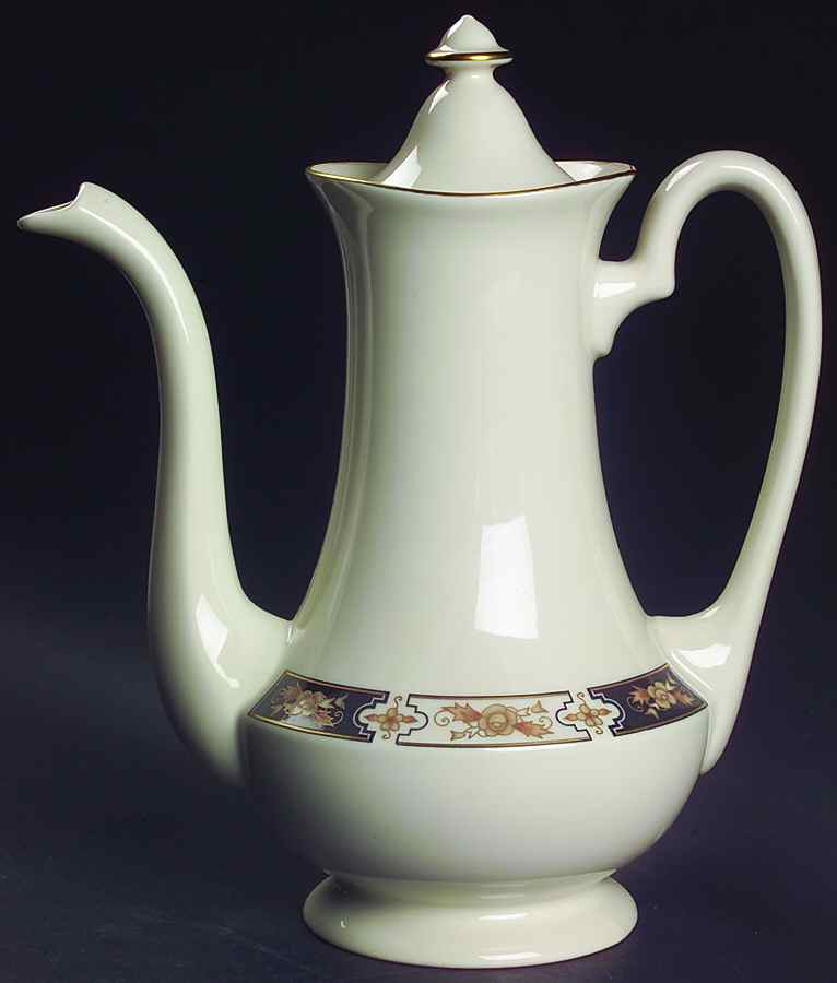 Mystique Tea/Coffee Pot & Lid by Pickard-1