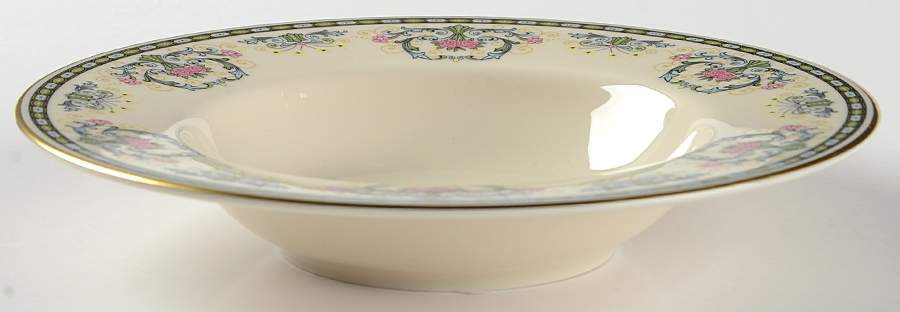 Navarre Rim Soup Bowl by Pickard-1