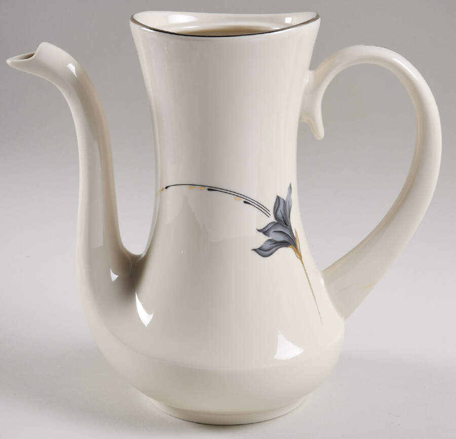 Nouveau Tea/Coffee Pot No Lid by Pickard-1