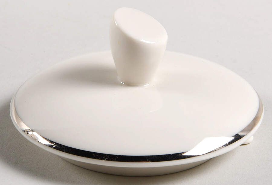 Nouveau Lid for Tea/Coffee Pot by Pickard-1
