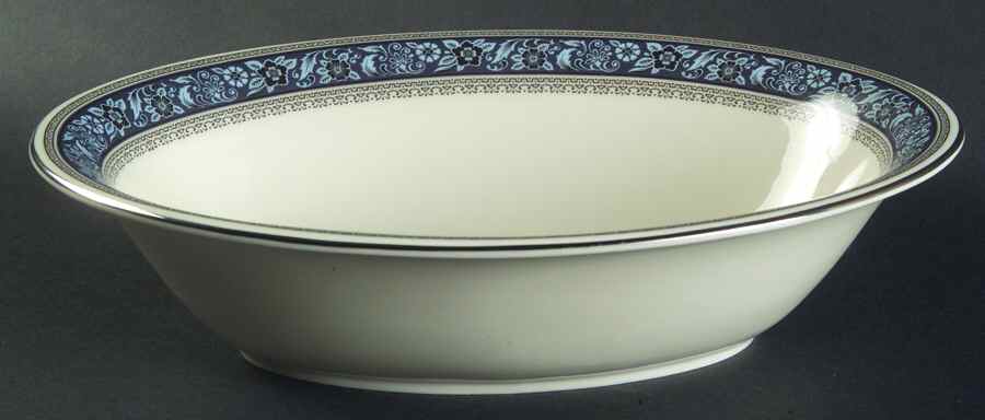 Overture 9" Oval Vegetable Bowl by Pickard-1