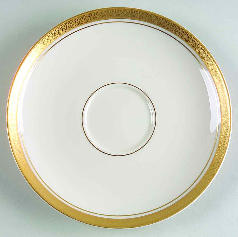 Palace (Ivory Background) Saucer by Pickard-1