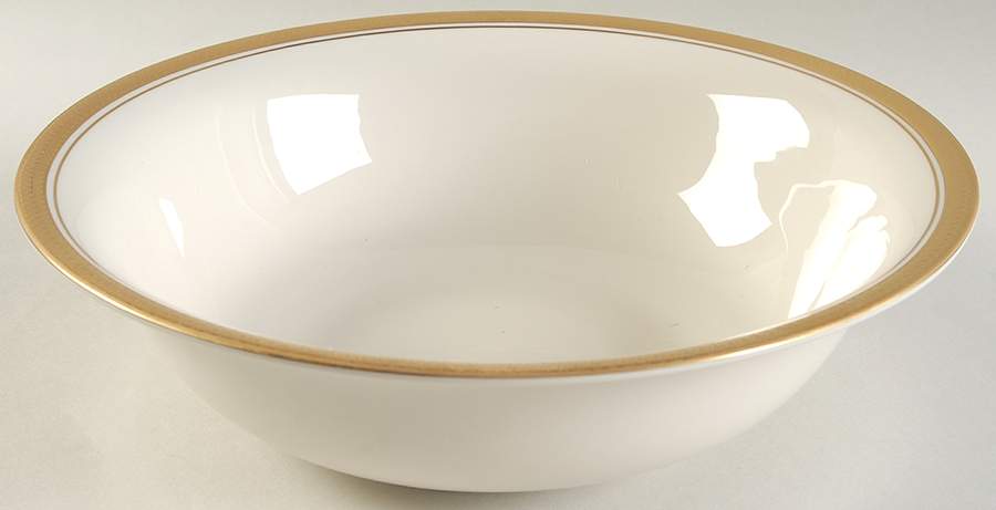 Palace (Ivory Background) 9" Round Vegetable Bowl by Pickard-1
