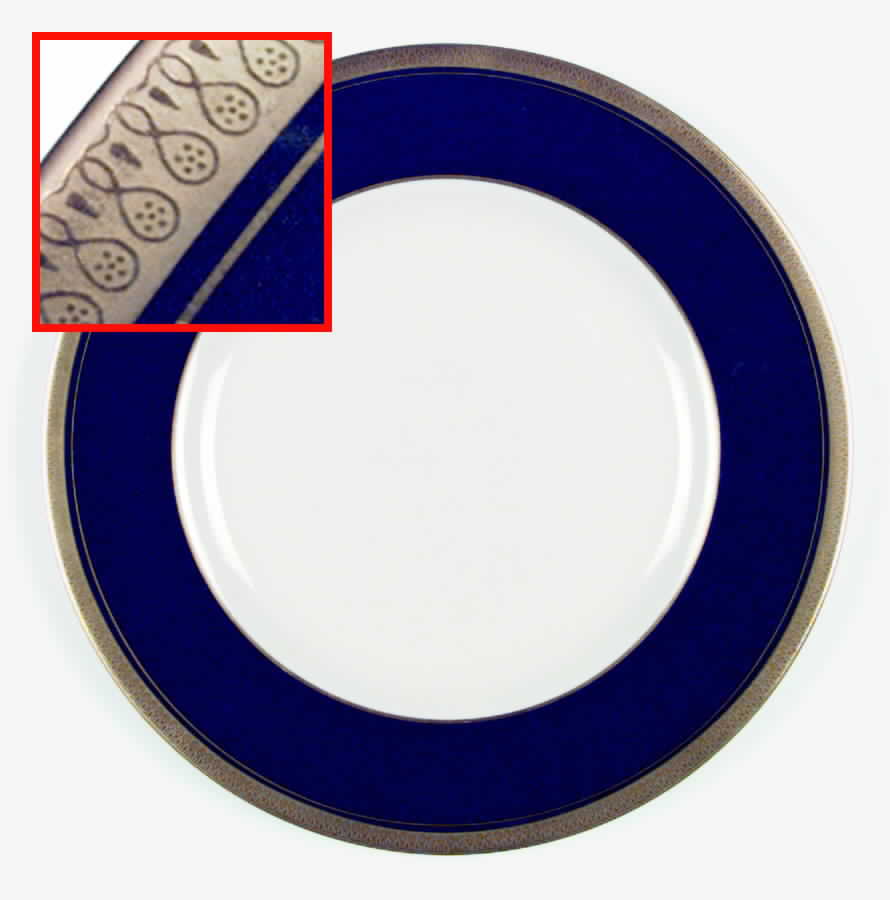 Palace Royale Dinner Plate by Pickard-1