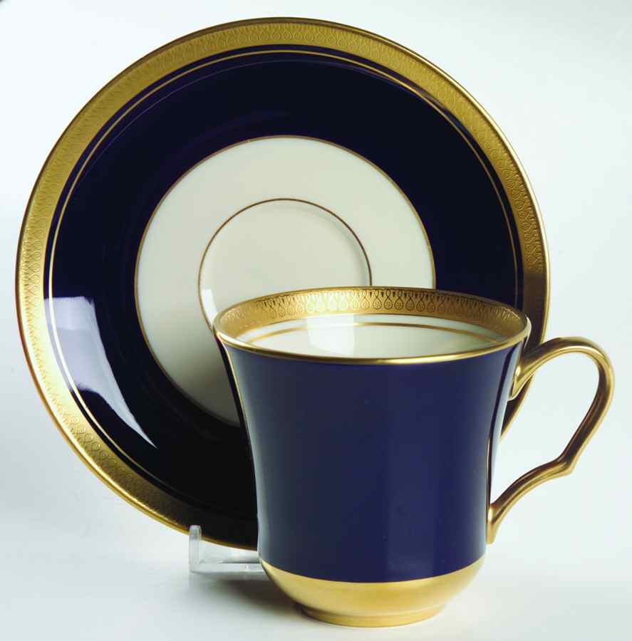 Palace Royale Flat Cup & Saucer Set by Pickard-1