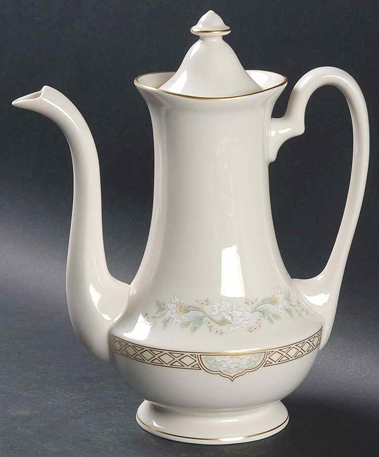 Pavilion Tea/Coffee Pot & Lid by Pickard-1