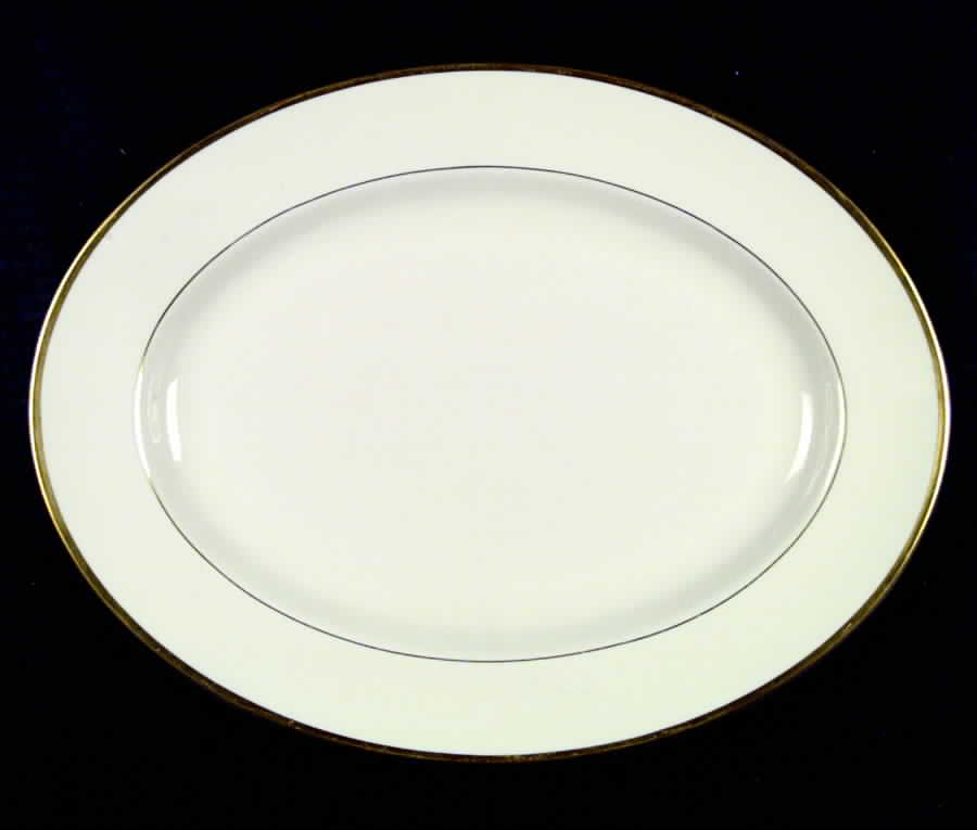 PIC2 12" Oval Serving Platter by Pickard-1
