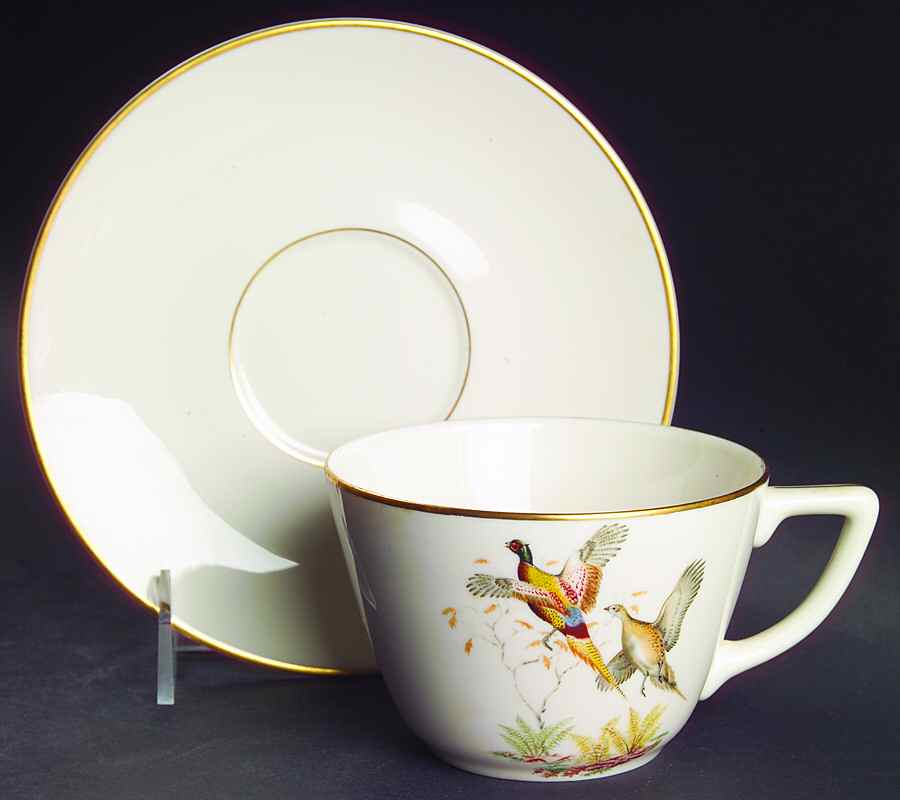 PIC4 Oversized Cup & Saucer Set by Pickard-1