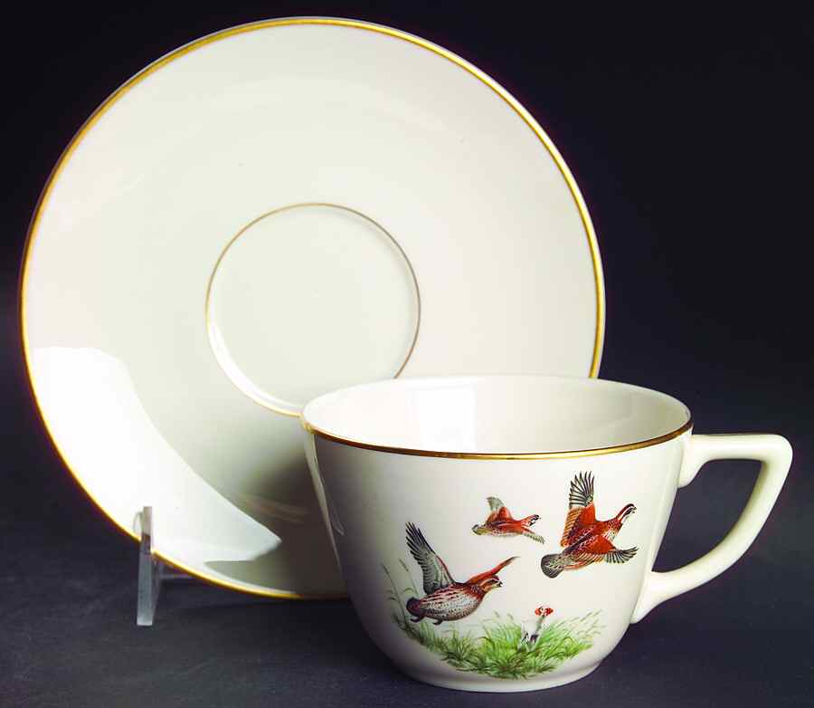 PIC4 Oversized Cup & Saucer Set by Pickard-1