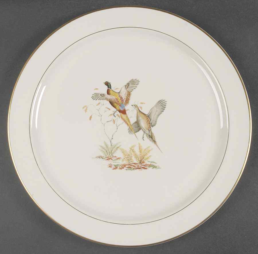 PIC4 12" Chop Plate (Round Platter) by Pickard-1