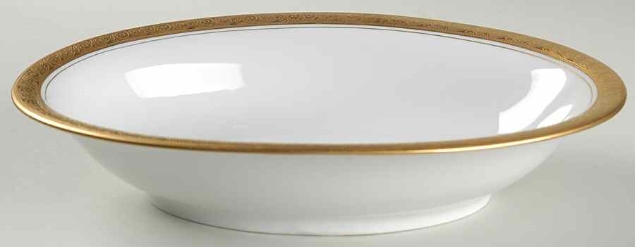 PIC6 10" Oval Vegetable Bowl by Pickard-1