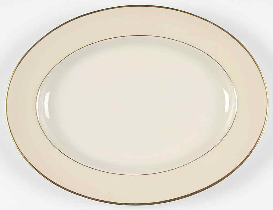 Pilgrim 15" Oval Serving Platter by Pickard-1