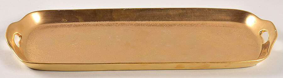 Plain Encrusted Large Sandwich Tray by Pickard-1