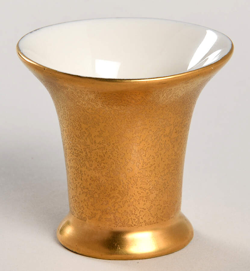 Plain Encrusted Toothpick Holder by Pickard-1