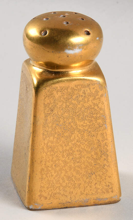 Plain Encrusted Salt Shaker by Pickard-1