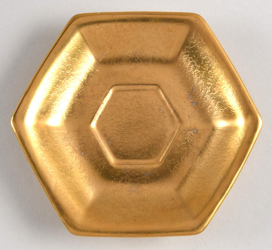 Plain Encrusted Saucer for Demitasse Cup by Pickard-1