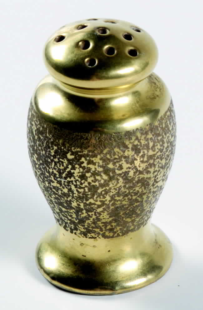 Plain Encrusted Individual Pepper Shaker by Pickard-1