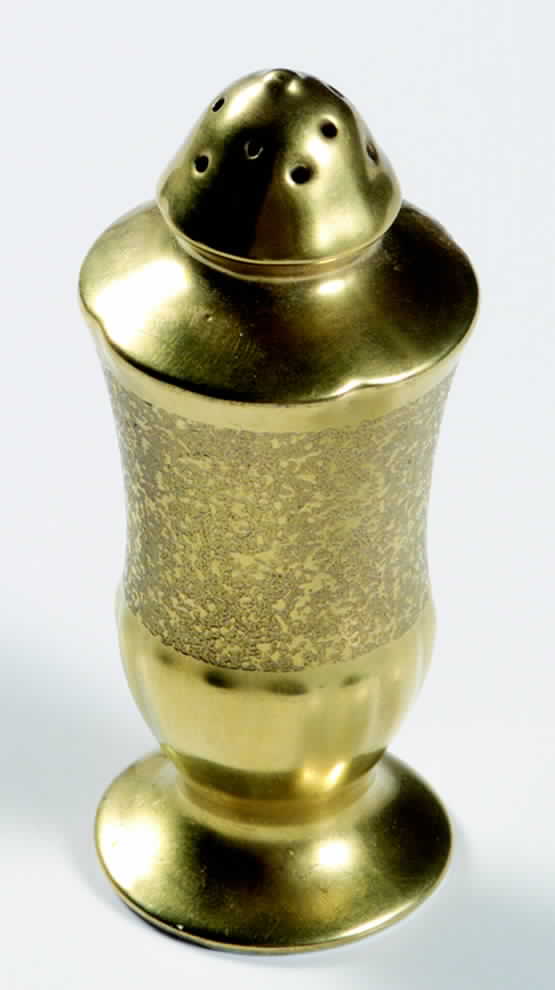 Plain Encrusted Salt Shaker by Pickard-1