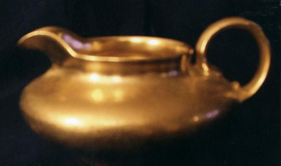 Plain Encrusted Creamer by Pickard-1
