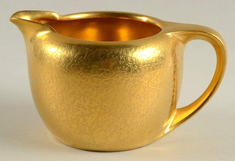 Plain Encrusted Creamer by Pickard-1