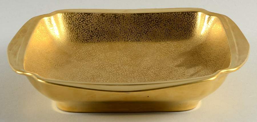 Plain Encrusted Open Candy Dish by Pickard-1