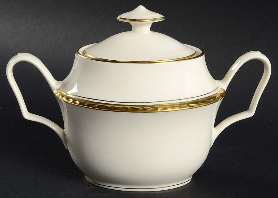 Reflection (No Monograms) Sugar Bowl & Lid by Pickard-1