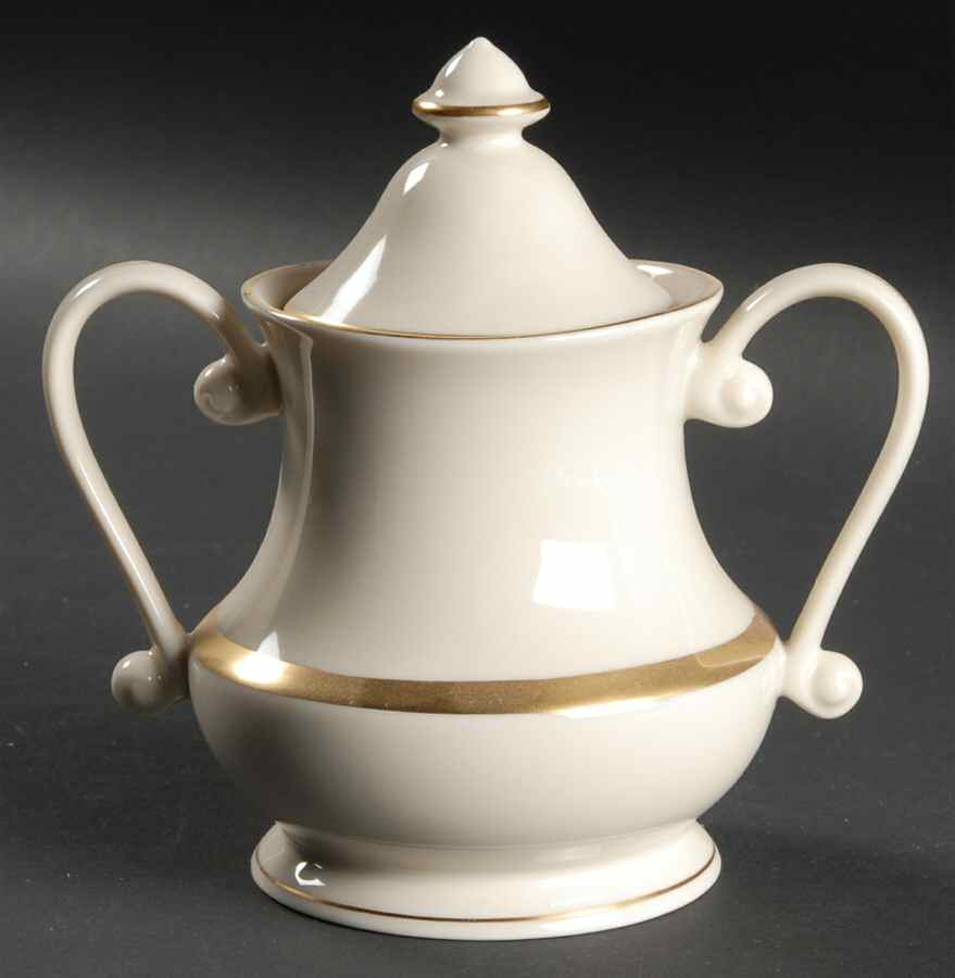 Richmond Sugar Bowl & Lid by Pickard-1