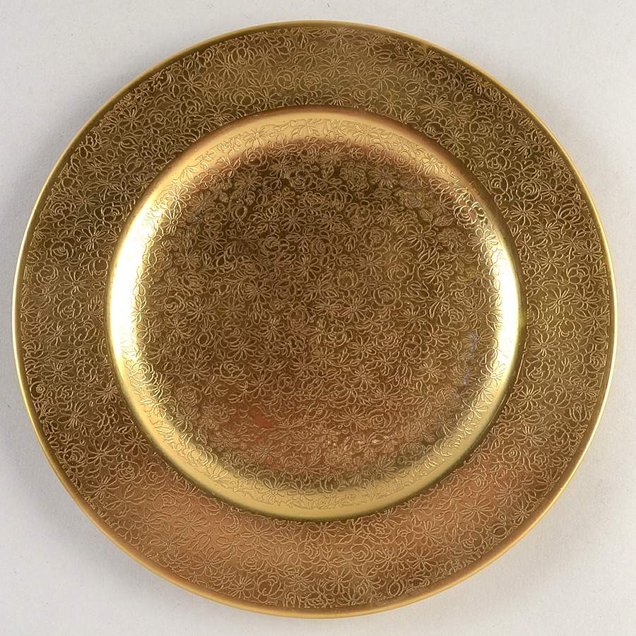 Rose and Daisy Salad Plate by Pickard-1