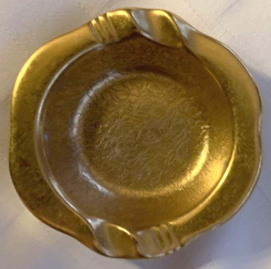 Rose and Daisy 3" Ashtray by Pickard-1