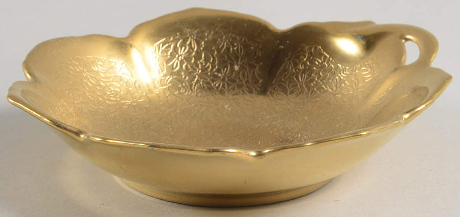 Rose and Daisy 5" Leaf Dish by Pickard-1