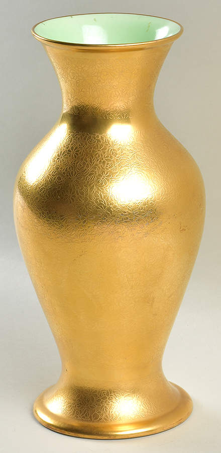 Rose and Daisy 10" Vase by Pickard-1