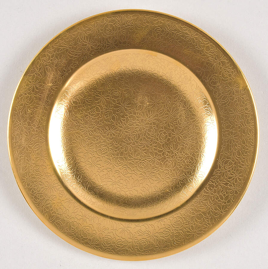 Rose and Daisy Bread & Butter Plate by Pickard-1
