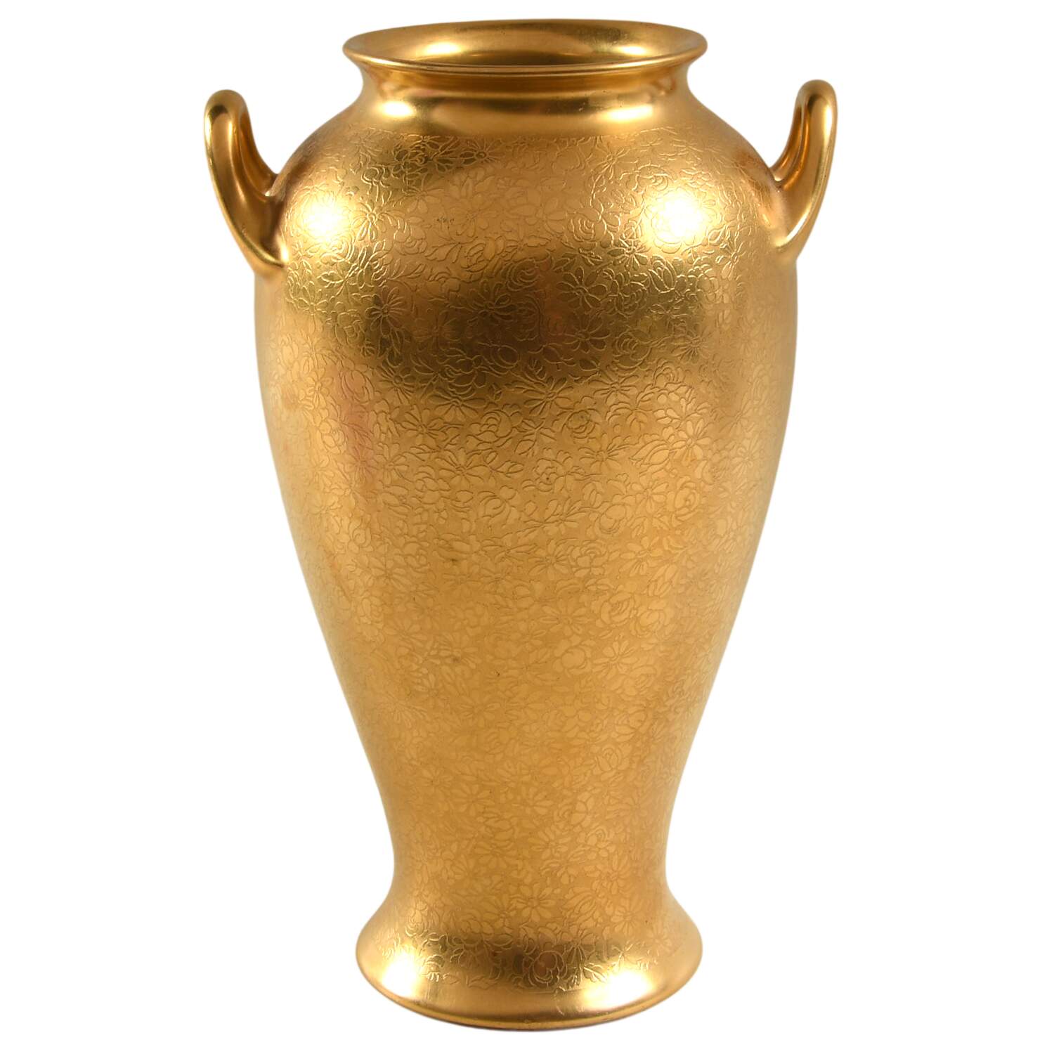 Rose and Daisy 8" Vase by Pickard-1