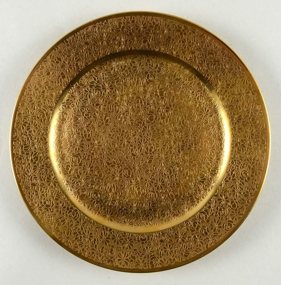 Rose and Daisy Salad Plate by Pickard-1