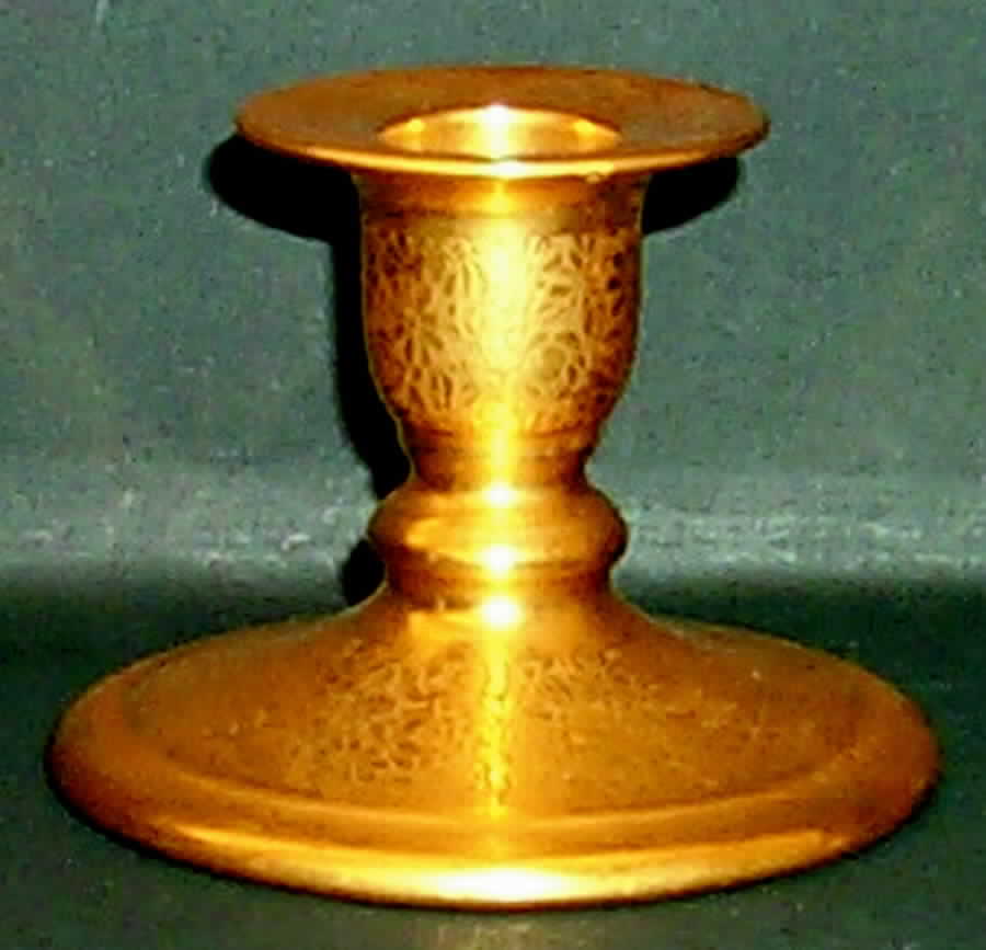 Rose and Daisy 3" Candlestick by Pickard-1