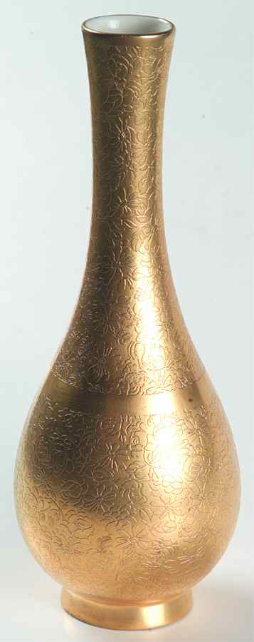 Rose and Daisy 6" Vase by Pickard-1