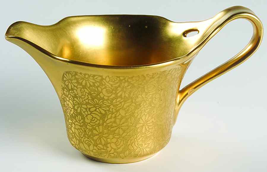 Rose and Daisy Mini Creamer by Pickard-1