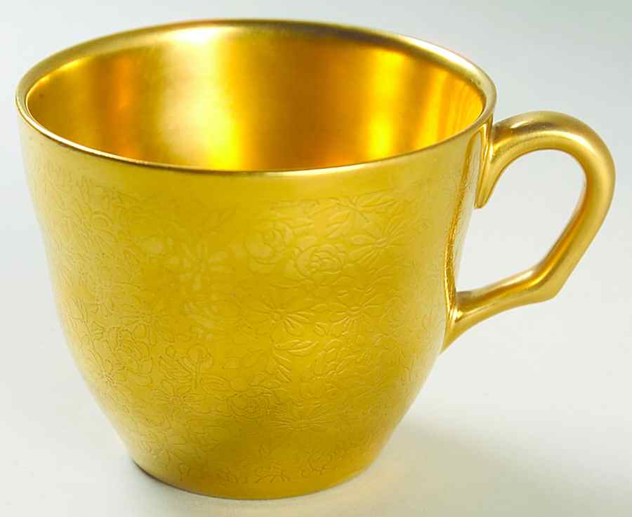 Rose and Daisy Flat Demitasse Cup by Pickard-1