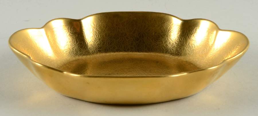 Rose and Daisy 6" Oval Sweet Meat Dish by Pickard-1