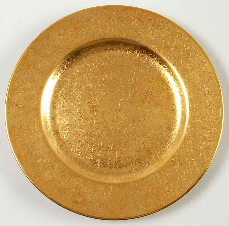 Rose and Daisy Salad Plate by Pickard-1