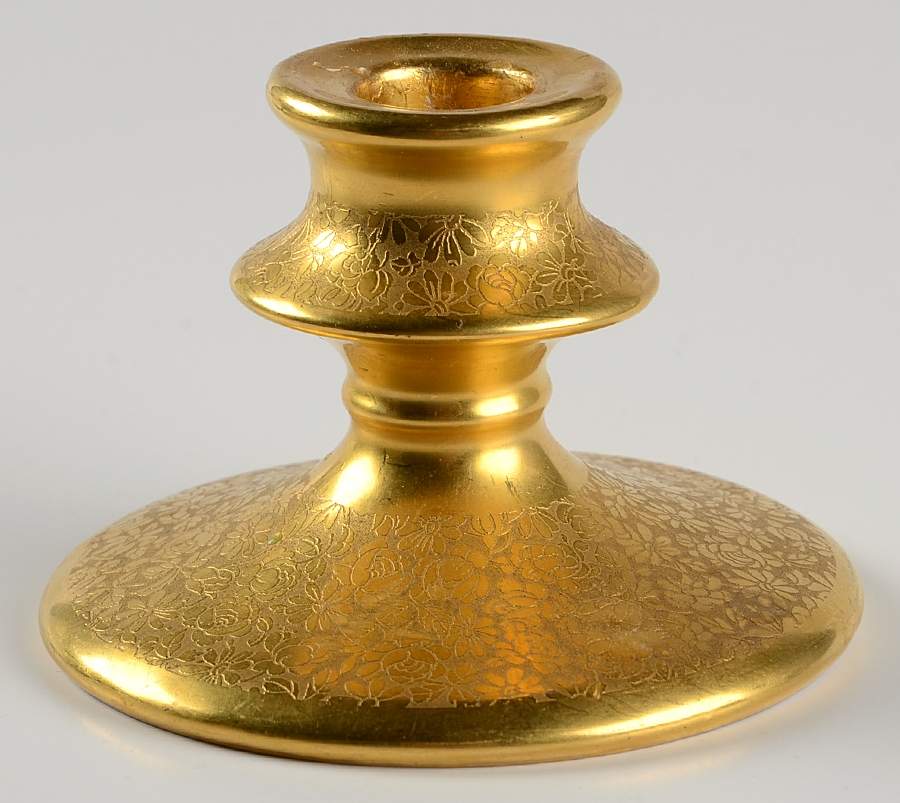 Rose and Daisy 3" Candlesticks by Pickard-1
