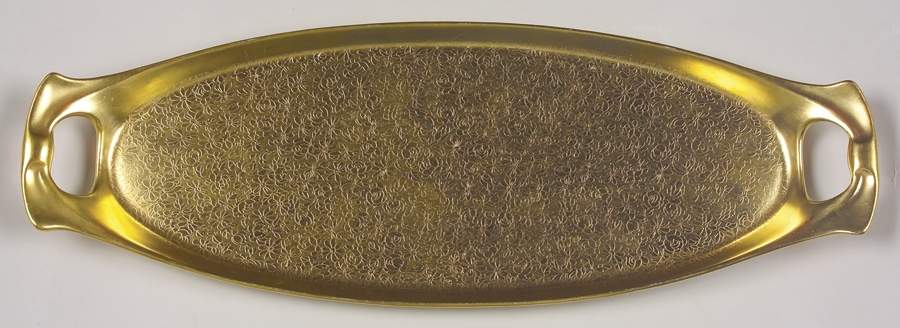 Rose and Daisy Hors d'Oeuvre Tray by Pickard-1