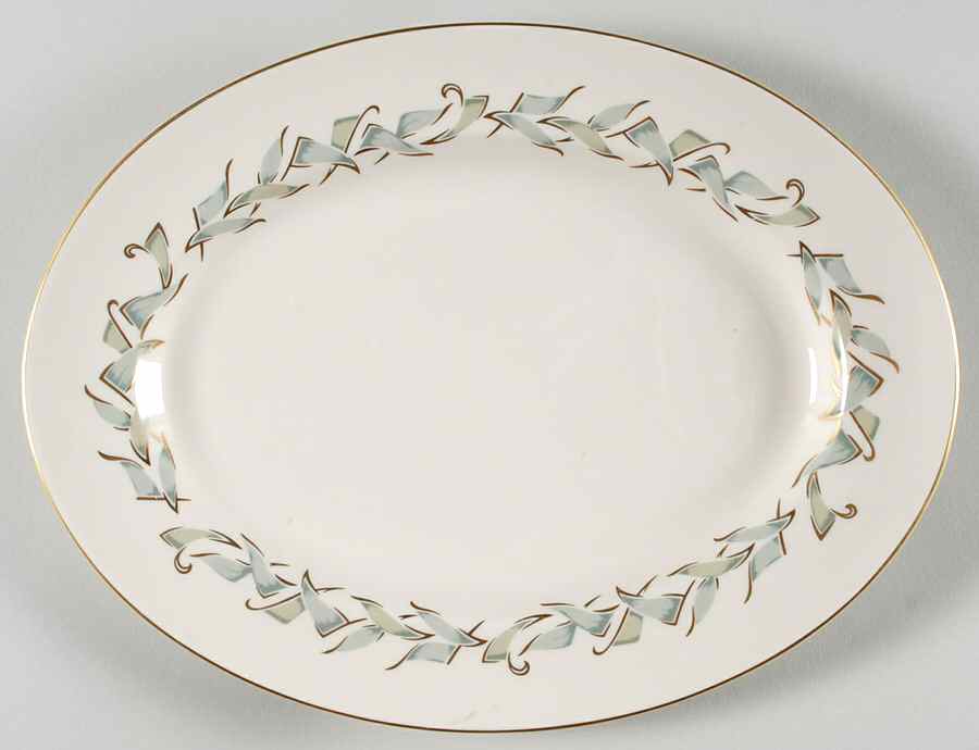 Rondelay 12" Oval Serving Platter by Pickard-1
