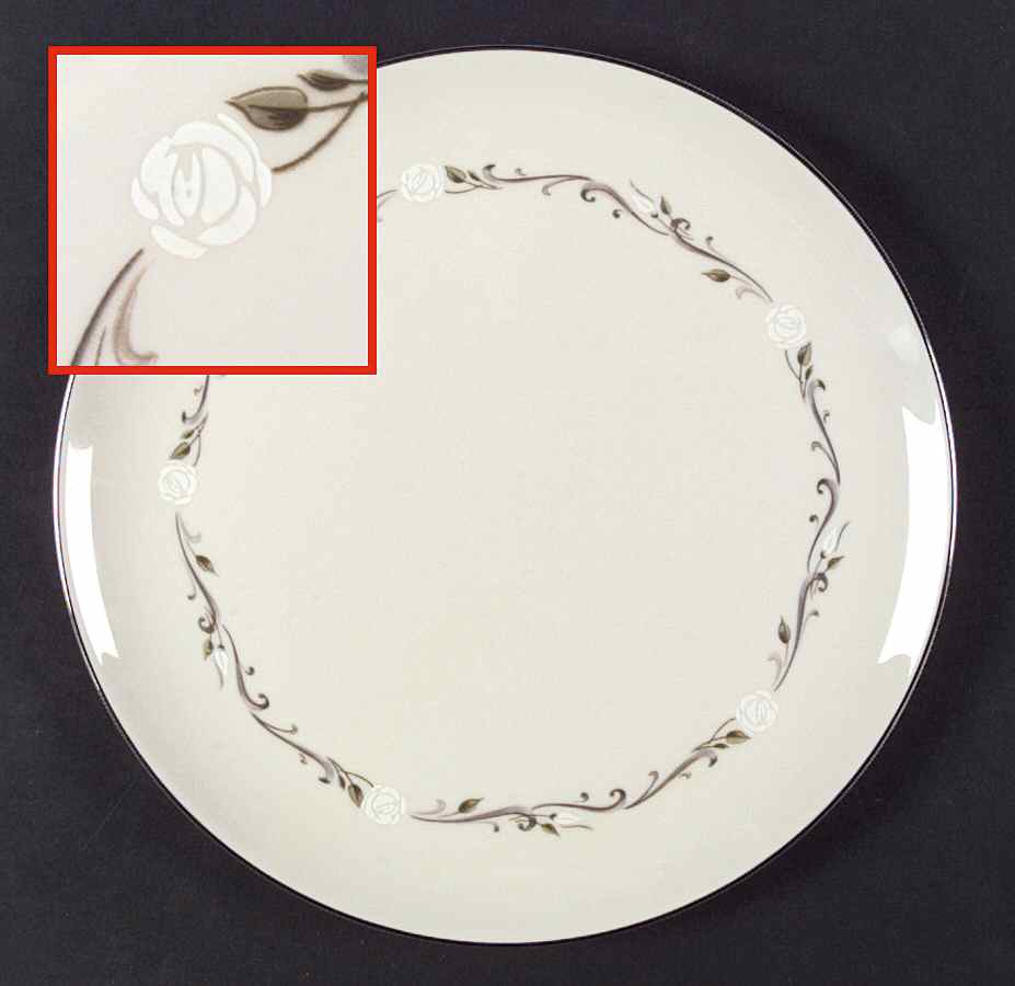 Rosalie Dinner Plate by Pickard-1