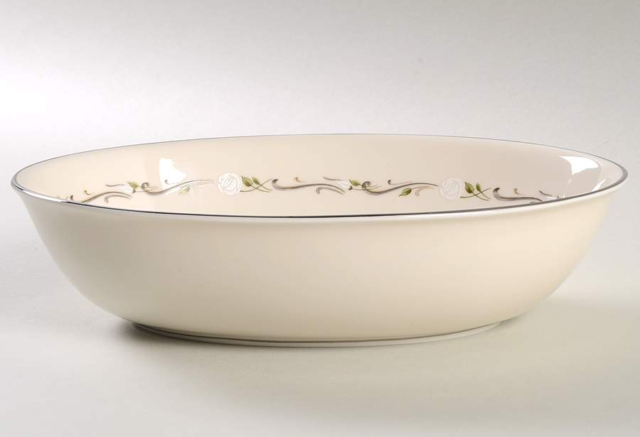Rosalie 9" Oval Vegetable Bowl by Pickard-1
