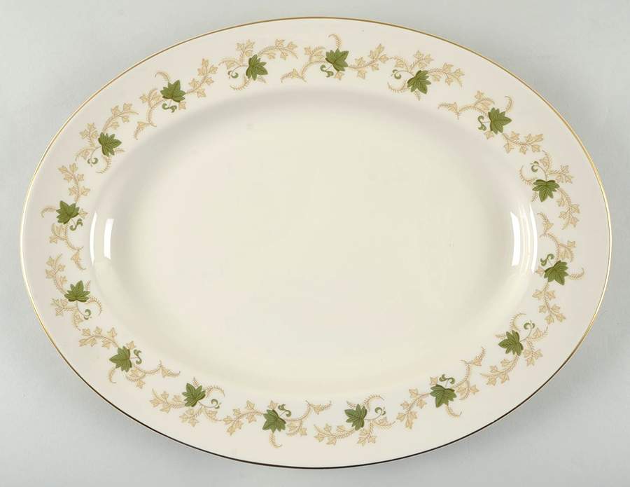 Savannah 15" Oval Serving Platter by Pickard-1